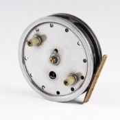 Modarcom - London "Snapham" alloy Flick 'em style pattern reel by Young's, 4" diameter, twin white