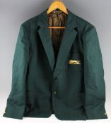 Cricket - Leicestershire CCC Blazer: Official player issued blazer having Fox crest to pocket