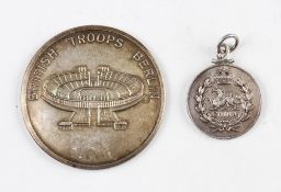 2x Military Sporting Medals - To incl Royal Berkshire Regt Boxing together with British Troops