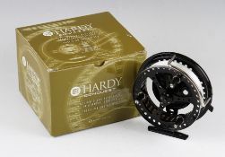 Fine New Hardy The Conquest Series Precision Engineered Centre Pin Reel - 4" dia c/w makers neoprene