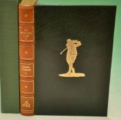 Vardon H - "My Golfing Life" reprinted and published Ellesborough Press 1985, ltd deluxe leather