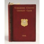 Collection of early 20thc Yorkshire County Cricket Club Year Books from 1905 - 1913- 1905 with