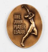 1982 Player's Player County League Cricket Medal: Leicestershire CC came 3rd place in the league,