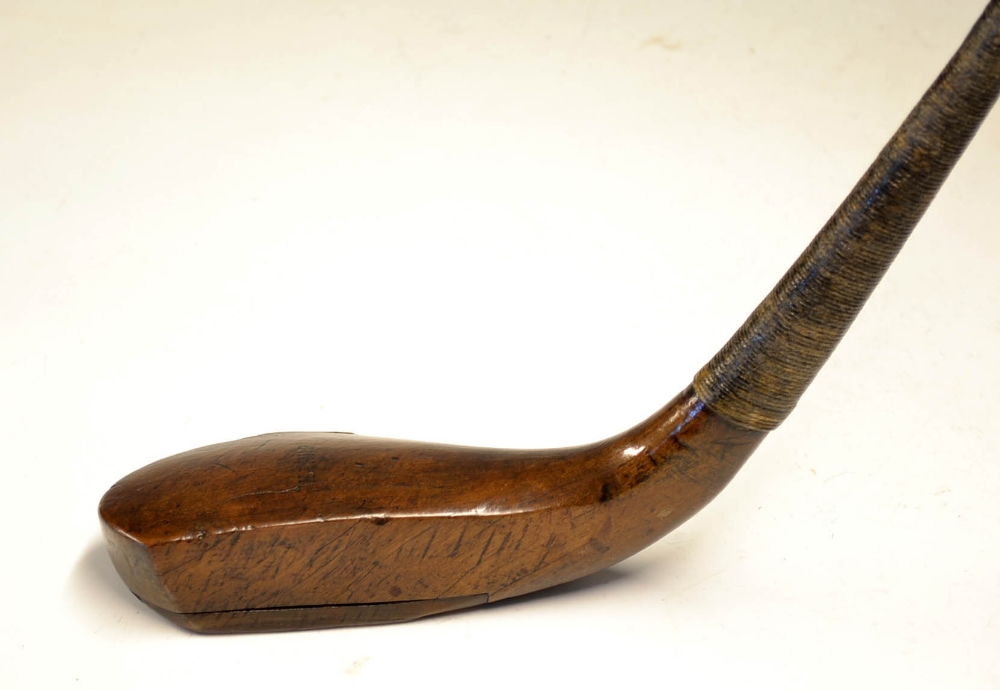 Fine late 18th century longnose hooked face putter - typical 18th century style with a ¾ inch wide - Image 2 of 5