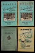 Hardy's Anglers' Guides 1950s Selection includes 1951, 1952, 1954, 1956, - condition generally