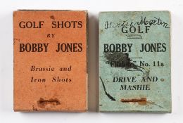 2x Early Bobby Jones Golfing Flicker books - titled "Flicker" No.11a -