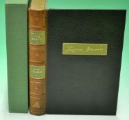 Tulloch W.W - " The Life of Tom Morris" - ltd ed reprint publ'd by Ellesborough press 1982 -