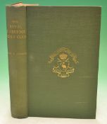Farrar, Guy B - "Royal Liverpool Golf Club - A History 1869-1932" with foreword by Bernard Darwin -