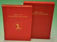 Grant, H.R.J & Moreton, John F (Editors) signed - "Aspects of Collecting Golf Books" Contributors