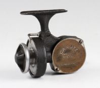 Scarce Canute thread line casting reel: by The Windsor Eng. Coy, England, Patent 37197,