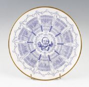 G. Boycott - 'Century of Centuries' Commemorative Cricket Coalport bone china plate - in good