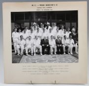 Cricket - MCC v Prime Minister's XI Photograph: Played at Manuka Oval Canberra Friday 17th