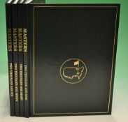 Masters Official Golf Annuals (4) - for '06 (Mickleson ), '07 (Zach Johnson), '08 (Immelman) and '09