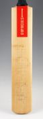 Gray-Nicolls Autographed Cricket Bat by Australian Touring Team: To include Alan Border, Geoff