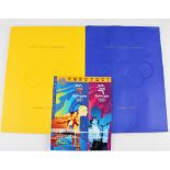 Olympics 2000 Opening and Closing Ceremony Programmes held in Sydney, Australia, with tickets, in