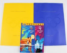 Olympics 2000 Opening and Closing Ceremony Programmes held in Sydney, Australia, with tickets, in