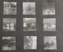 Early 1900's Family Photograph Album - Featuring Girls school tennis, hockey, lacrosse teams from