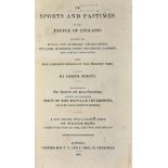 1833 Strutts Sporting History - 1833 The Sports and Pastimes of the People of England Book incl