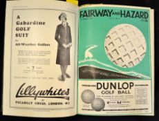 1931 The Official Organ of the Ladies Golf Union Magazine (22) - "Fairway and Hazard" Vol.2 No.1