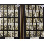 Ogdens Cricket Cigarette Cards to include 'Prominent Cricketers of 1938' framed includes 50x