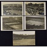 Early E Trim Wimbledon Tennis Postcards to include 'Court No2', 'A148 Centre Court', 'A131 Promenade