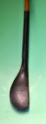 Wm Park (Musselburgh) dark stained early transitional scare neck driver c.1890 - with replaced
