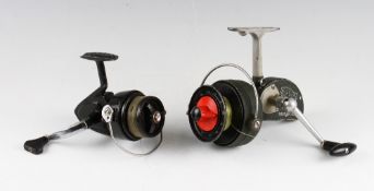 Pair of Fixed Spool Reels: Intrepid Super Twin fixed spool c/w line together with DAM West Berlin