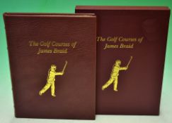 Moreton, John F signed - "The Golf Courses of James Braid" 1st ed 1996 Author's ltd ed no 78/85