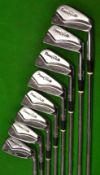 Set of Powerbilt Levelume hand forged matching irons - nos 2.3.4.5.6,7,8 &9 - all with matching