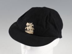 Cricket - MCC Cricket Cap: Official player issued cap having George & the Dragon crest to front