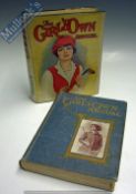 2x ‘The Girl’s Own Annual’ 1912 and 1931 issues featuring lady sporting figures, both bound in cloth