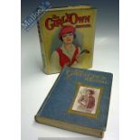 2x ‘The Girl’s Own Annual’ 1912 and 1931 issues featuring lady sporting figures, both bound in cloth