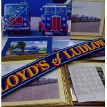 Mixed Selection of Lloyds of Ludlow Haulage Prints in various sizes, mostly framed, a replica
