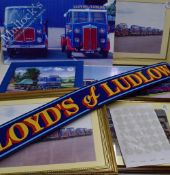 Mixed Selection of Lloyds of Ludlow Haulage Prints in various sizes, mostly framed, a replica