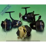Fishing Reels Selection - Pair of ABU 506 closed face reels plus Zebco 202 closed face together with