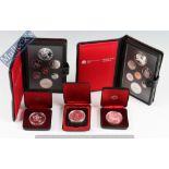 Royal Canadian Mint Canadian Coins: To include 1981 set and 1983 both having $1 silver coins in