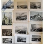 Collection of Engravings - 19th Century of scenes of Scotland 29 x 22cm (40)