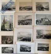 Collection of Engravings - 19th Century of scenes of Scotland 29 x 22cm (40)