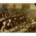 India & Punjab – Kapurthala State Banquet - A large original albumen photograph of the 1911 State