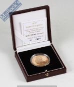 1997 Royal Mint Gold Proof Golden Wedding Anniversary H.M Queen and Prince Philip: Limited 0674/2750