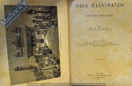India Illustrated 1891 Book – A fine book illustrating India, 1891 the front cover shows the Baba