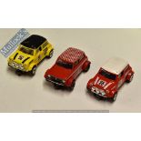 Scalextric/Slot Cars Assorted Loose Selection to include Pink-Kar Auto Union Chromed Car, Scalextric
