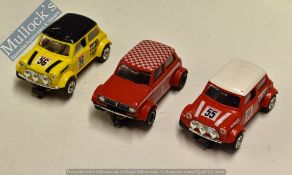 Scalextric/Slot Cars Assorted Loose Selection to include Pink-Kar Auto Union Chromed Car, Scalextric