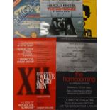 Theatre Posters – 7x Comedy Theatre Posters – including Steaming, Groucho, Separation and Moonlight,