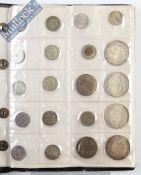 Album of Mixed Coins: To consist of British Half Crowns, Sixpences, Shillings, South African