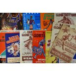 Selection of Harlem Globetrotters tour match programmes to include 1951, 1952, 1955, 1957, 1958,