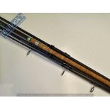 Fishing Rods – Mixed selection to include Warrior Marker 12’ 2 pce carbon rod, lined guides, 2.