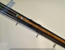 Fishing Rods – Mixed selection to include Warrior Marker 12’ 2 pce carbon rod, lined guides, 2.