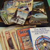 Collection of Magazines - To include Meccano, Royal Air Force, Railway wonders of the world, Royal
