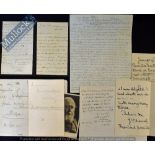 Collection of Historical Autographs: Mostly signed on letters by the following Duchess of